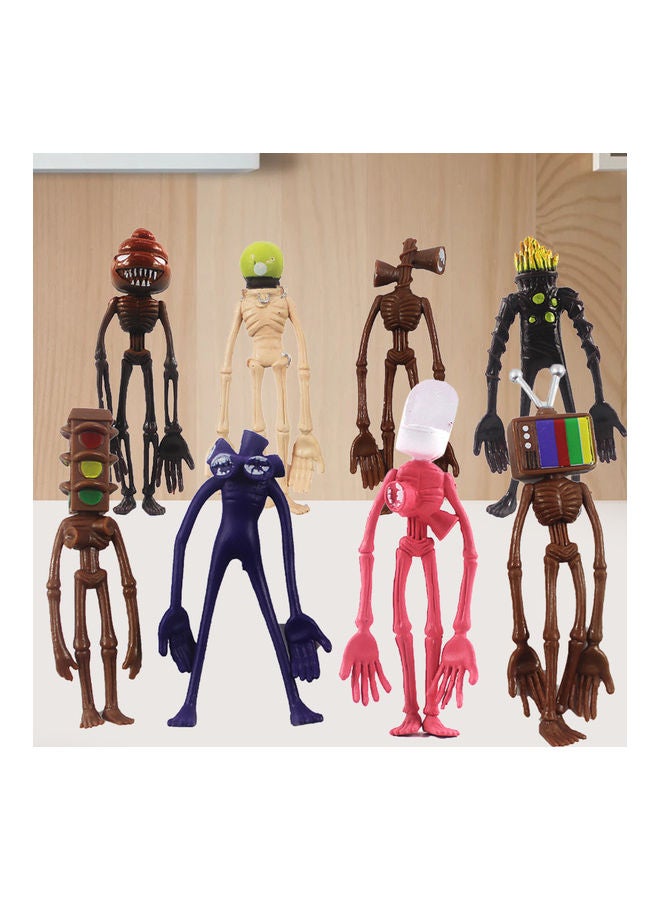 8-Piece Siren Head Action Figures - Image 3